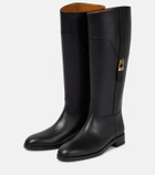 Gucci Leather knee-high boots