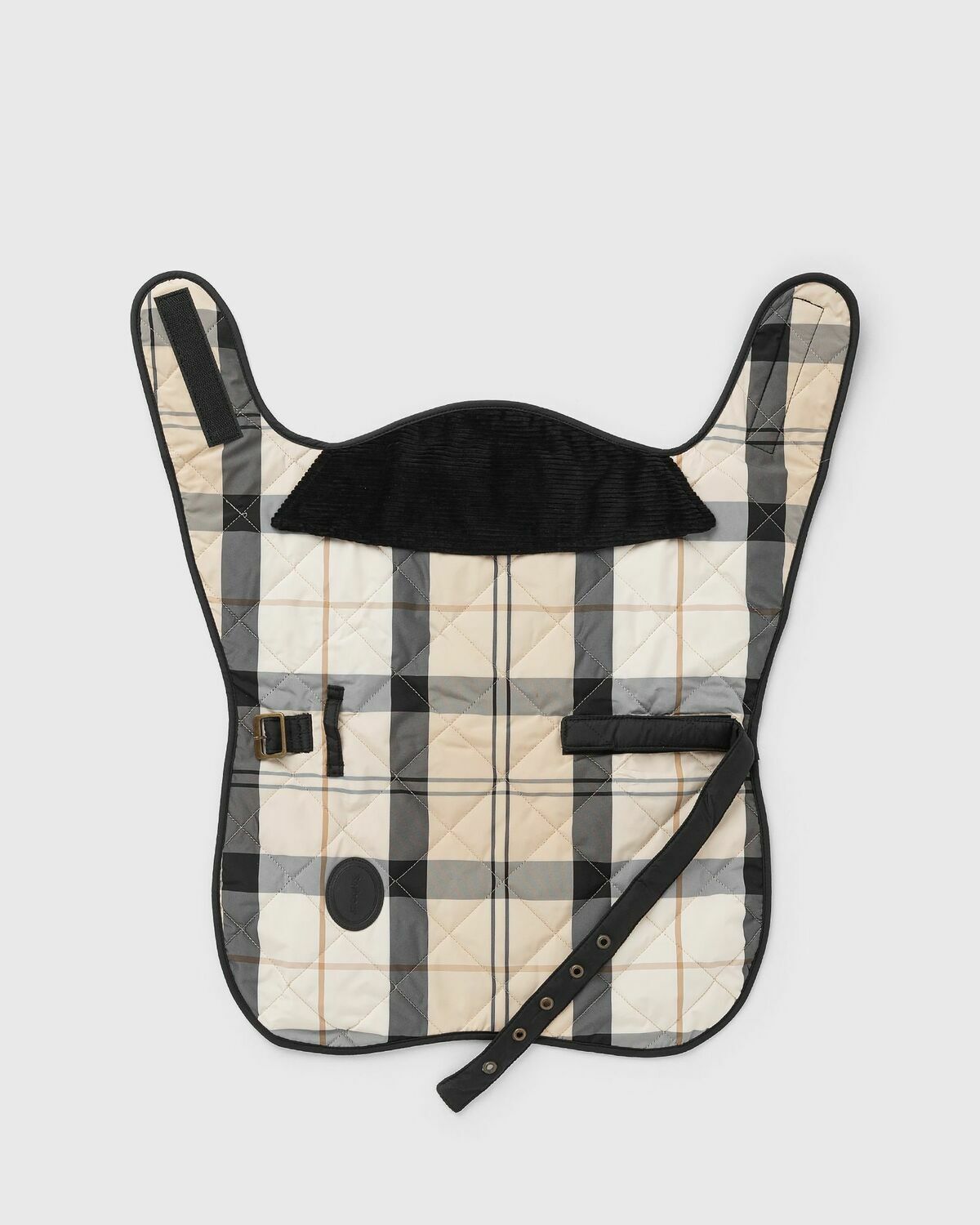 Barbour Tartan Coat Beige Mens Pet Care