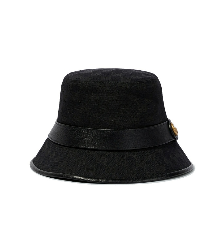 Photo: Gucci - GG canvas bucket hat