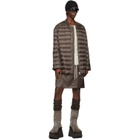Rick Owens Moncler + Rick Owens Gray Kiltshorts