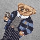 Polo Ralph Lauren College Bear Intarsia Knit