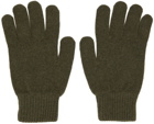 Paul Smith Green Cashmere Gloves