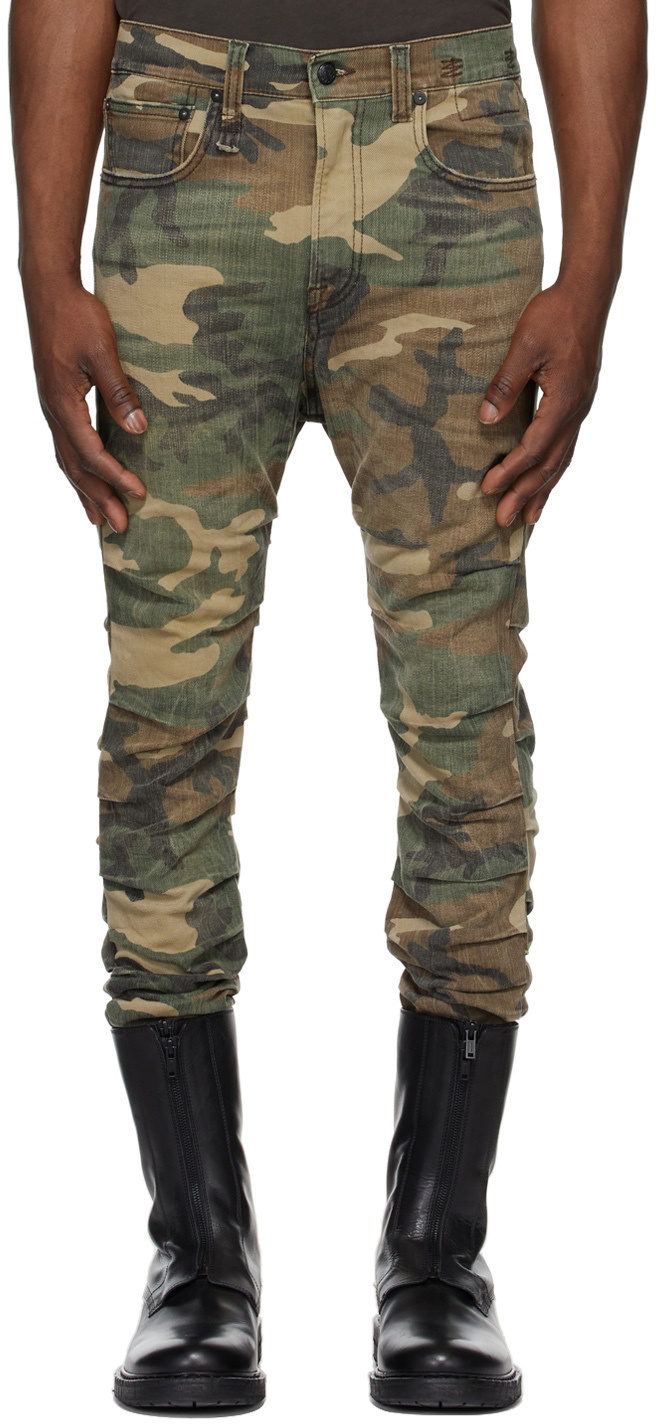 R13 Camo Skywalker Jeans R13