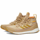 Adidas Men's Terrex Free Hiker GTX Sneakers in Beige/Gold/Orange