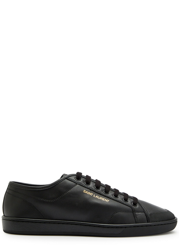 Photo: Saint Laurent Gym Leather Sneakers Black