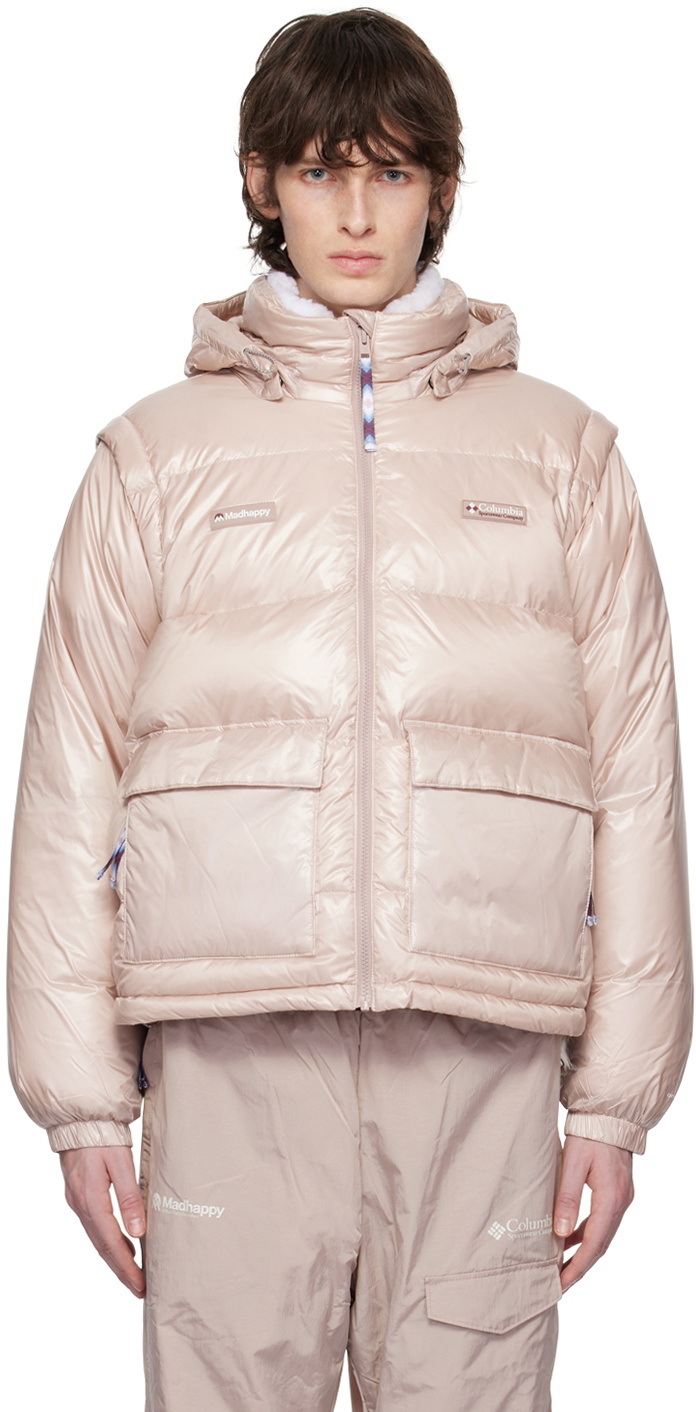 Madhappy Pink Columbia Edition Down Jacket Madhappy