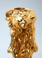 POLSPOTTEN Sculpted Metal Candle Holder
