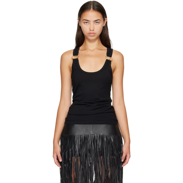 Photo: Coperni Black C-Logo Tank Top