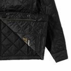 Barbour Men's International Ariel Quilt Jacket in Black