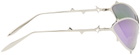 MAUSTEIN SSENSE Exclusive Silver Metal Spike Sunglasses