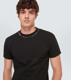 Valentino Rockstud cotton jersey T-shirt