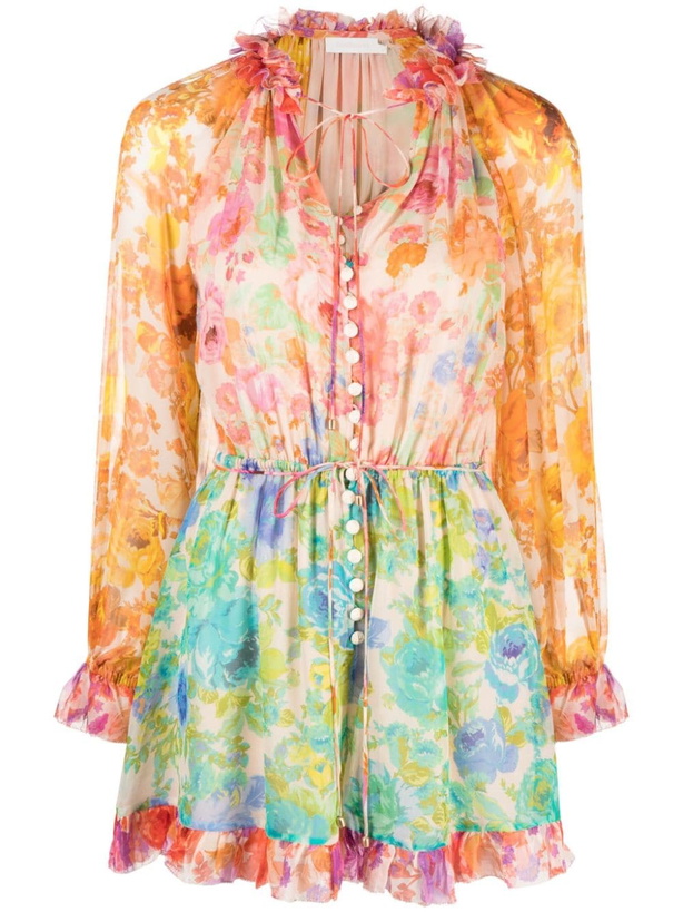 Photo: ZIMMERMANN - Printed Silk Playsuit