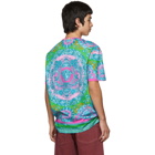 Versace Multicolor Fluo Barocco Print T-Shirt