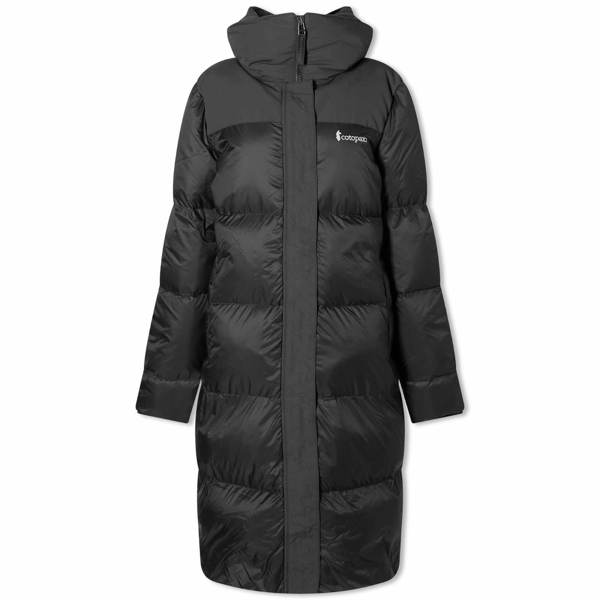 Cotopaxi Women's Solazo Down Parka Jacket in All Black Cotopaxi