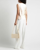 Fendi Womens Tailored Vest Ivory