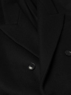 Nili Lotan - Double-Breasted Wool-Blend Coat - Black