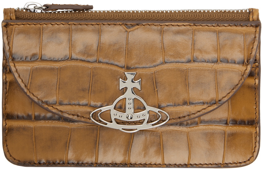 ◆Vivienne Westwood◆タータン HALF MOON カードケース Vivienne Westwood Tan Half Moon Card Holder Vivienne Westwood