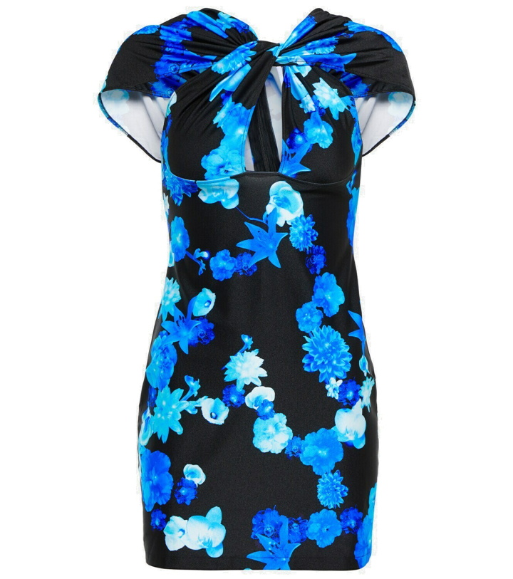 Photo: Coperni - Floral cutout minidress