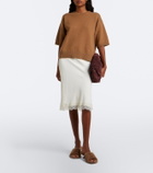 Amina Muaddi Taylor shearling mules