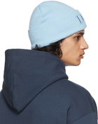 Dime Blue Classic 3D Logo Beanie