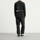 Y-3 Men's x Mercedes F1 Chaos Long Sleeve T-Shirt in Black