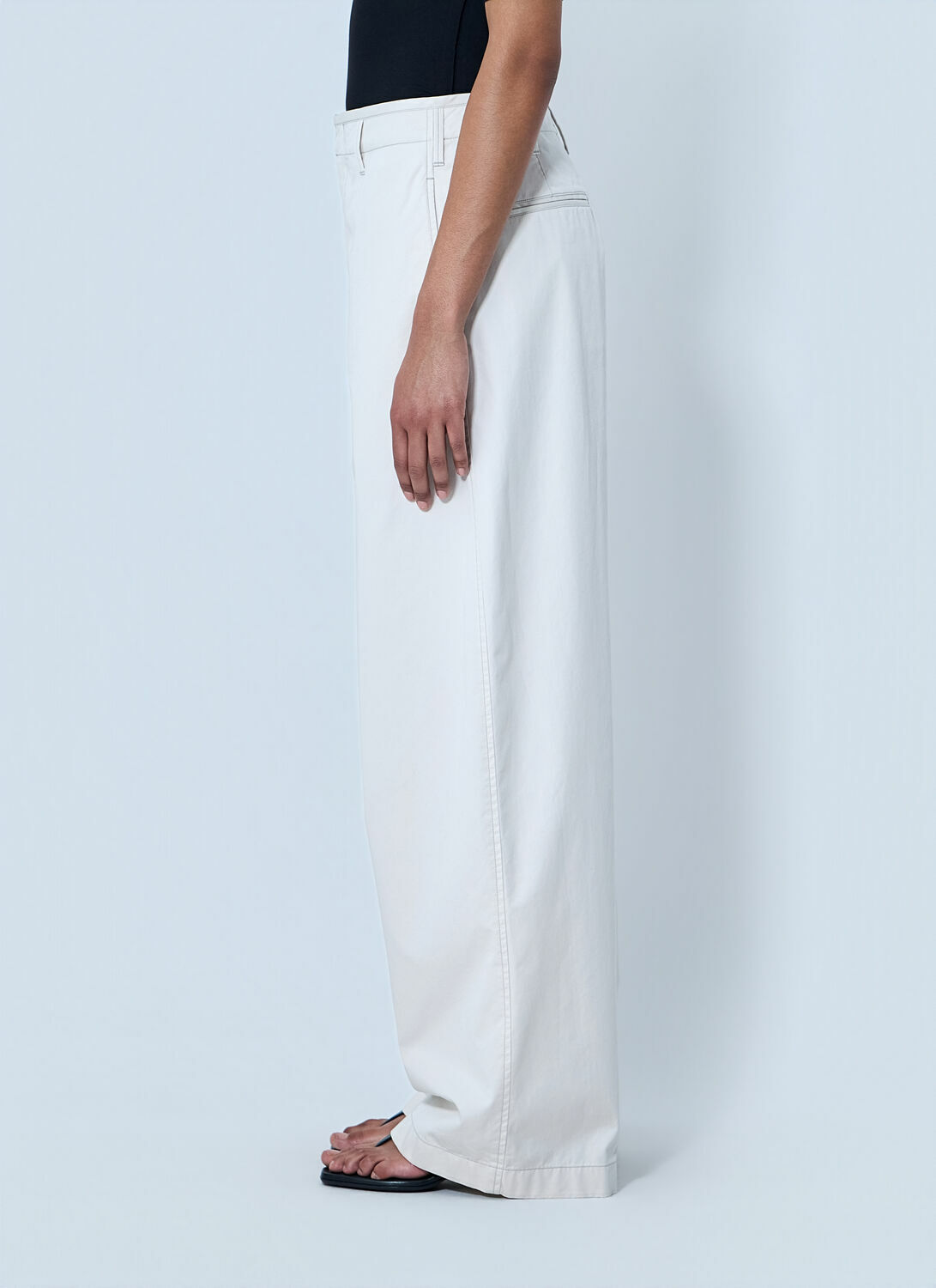 Lemaire Wide-Leg Tailored Trousers