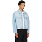Studio Nicholson Blue Derby Denim Jacket
