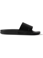 FRESCOBOL CARIOCA - Humberto Faux Leather Slides - Black