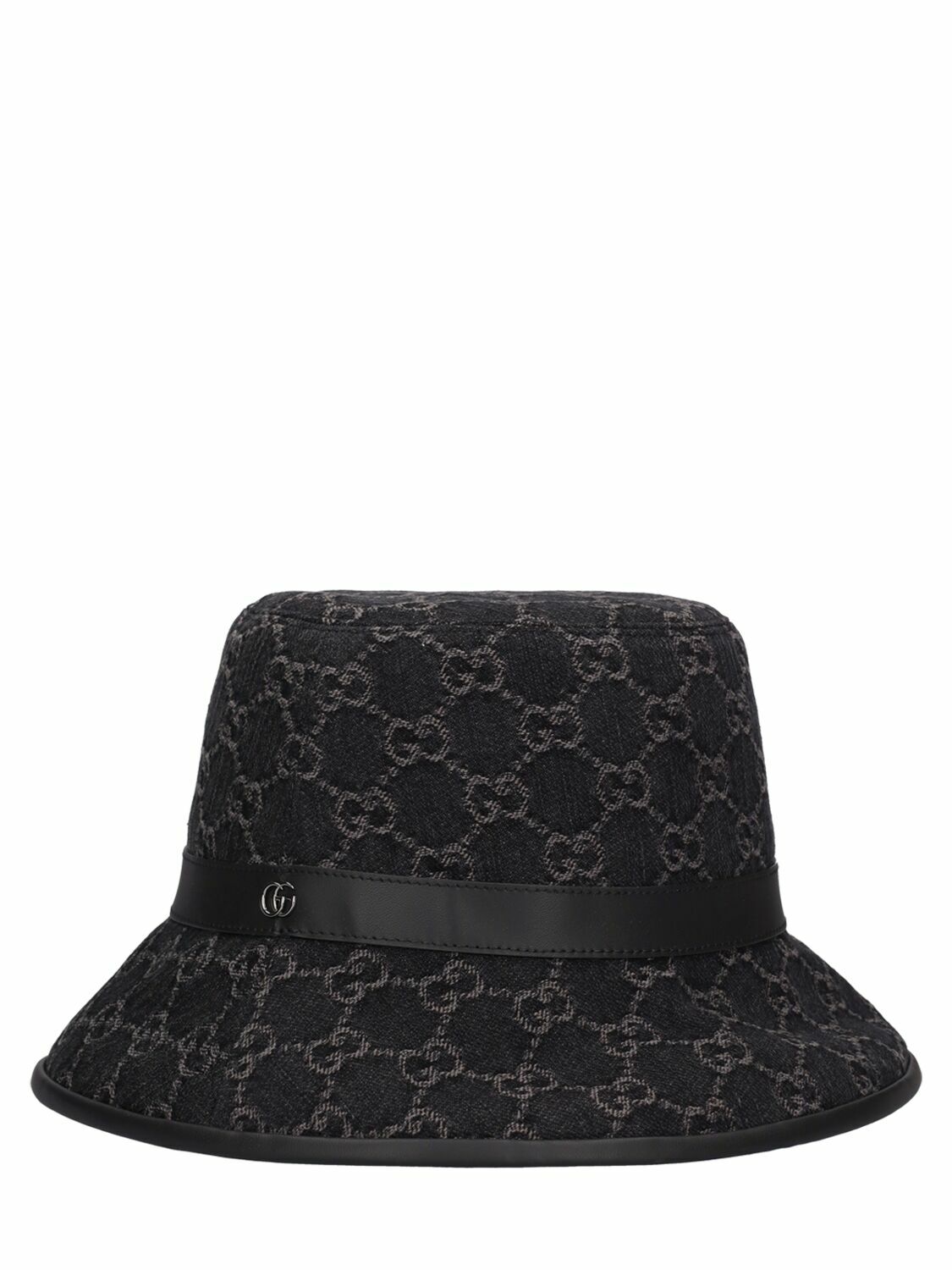 Gucci GG Denim Bucket Hat Black バケットハット Gucci-GG-Denim-Bucket-Hat-