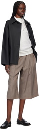 KASSL Editions Black Original Hip Rubber Jacket