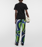 Pucci Logo cotton jersey T-shirt