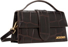JACQUEMUS Brown 'The large Bambino' Bag