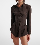 Magda Butrym Peplum denim jacket