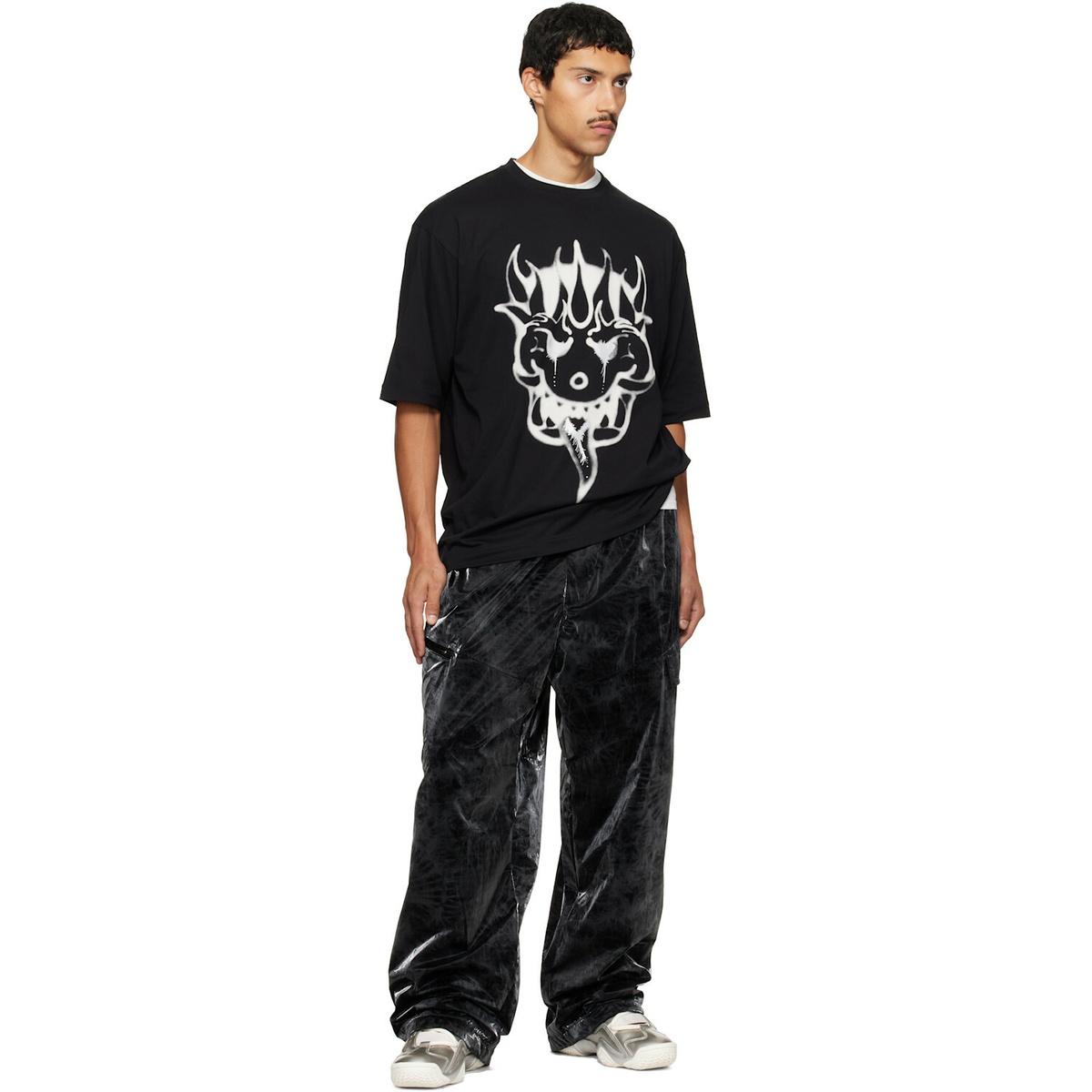 Y-3 Black Chito Edition Graphic Short Sleeve T-shirt