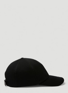 Logo Embroidery Baseball Cap in Black