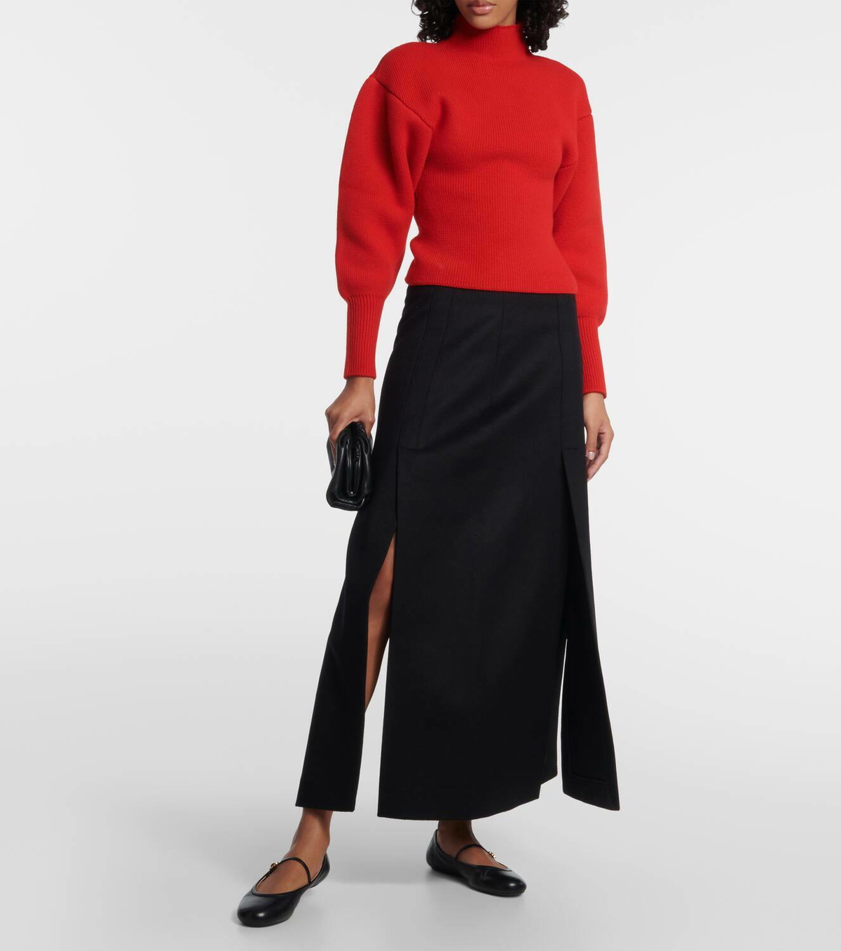 Gianvito Rossi Carla leather Mary Jane ballet flats Gianvito Rossi