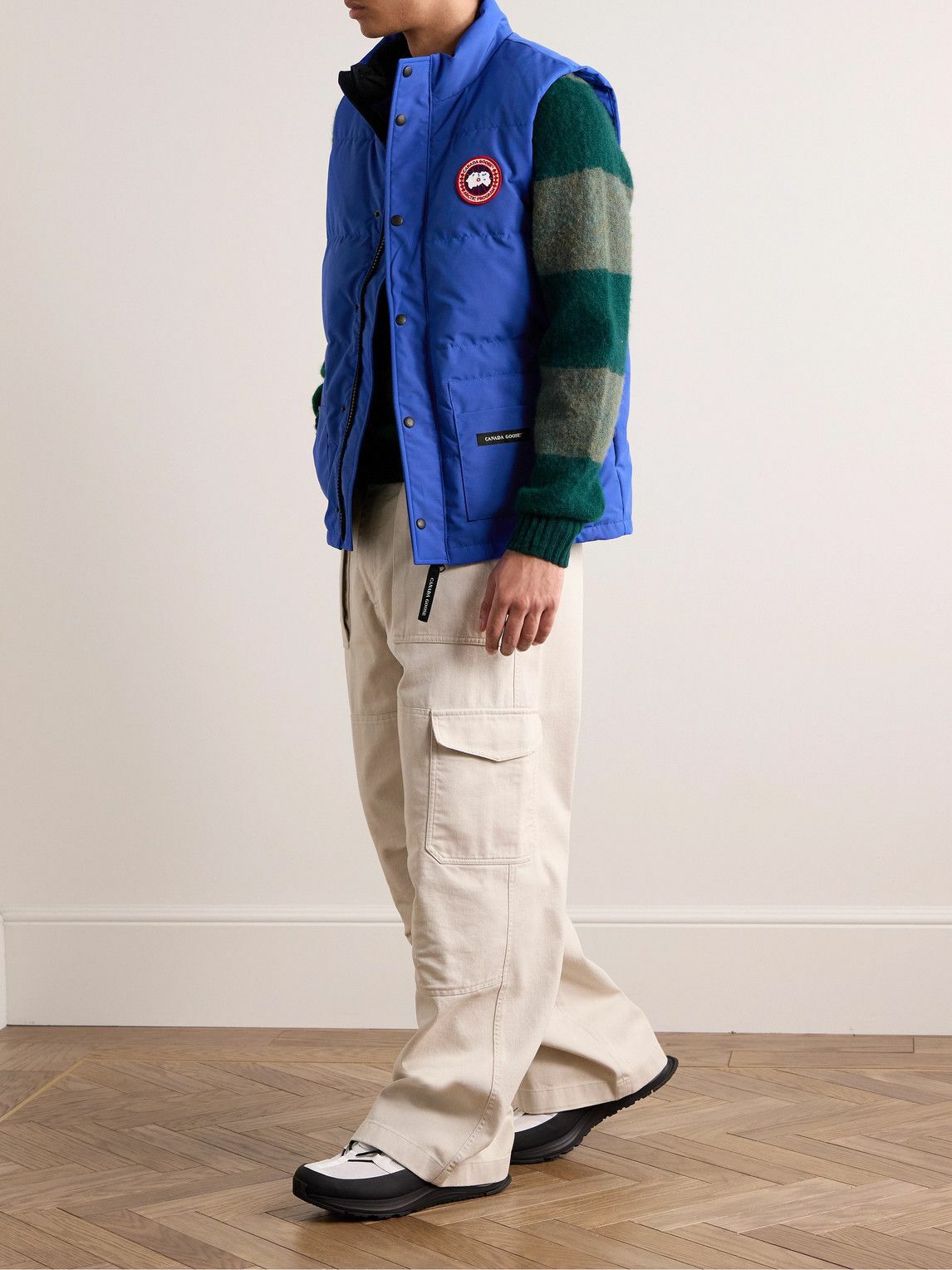digne cut off gilet ディニュ ベスト ジレ REPRESENT Initial Quilted Shell Down Gilet - S | Coggles