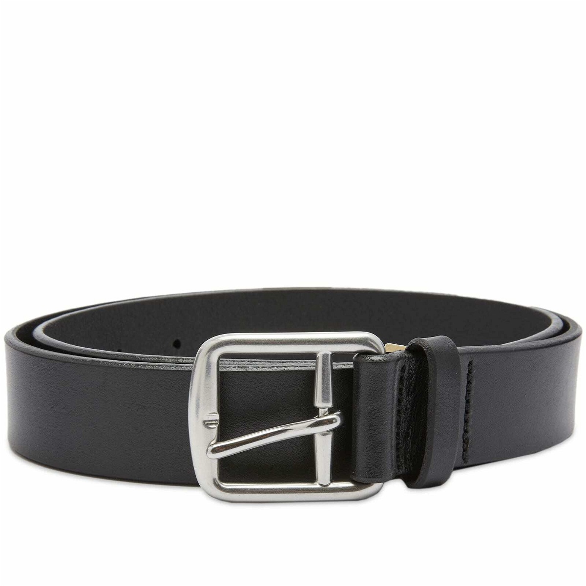 Polo Ralph Lauren Men's Leather Casual Belt in Black Polo Ralph Lauren