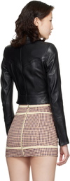 KNWLS Black Claw Leather Jacket