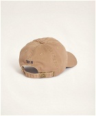 Brooks Brothers Men's Cotton Logo Baseball Hat | Khaki