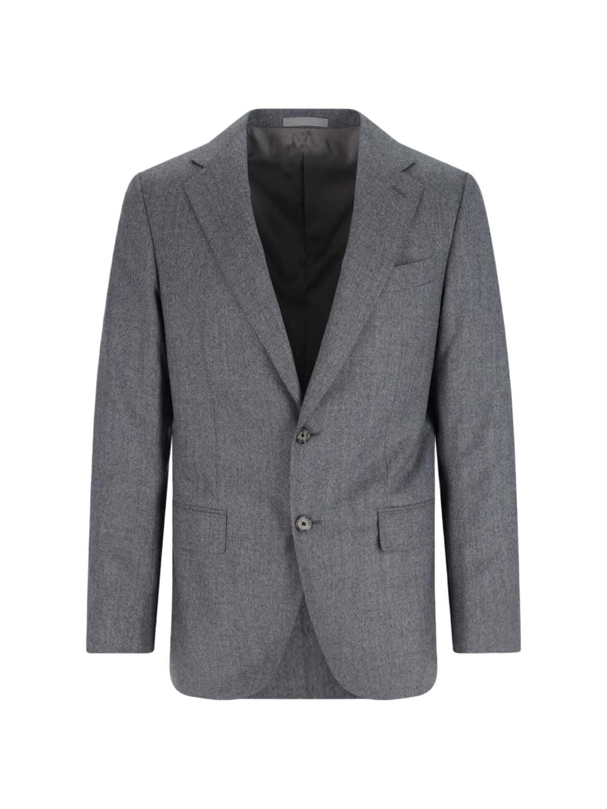 Caruso Single-breasted Wool Suit