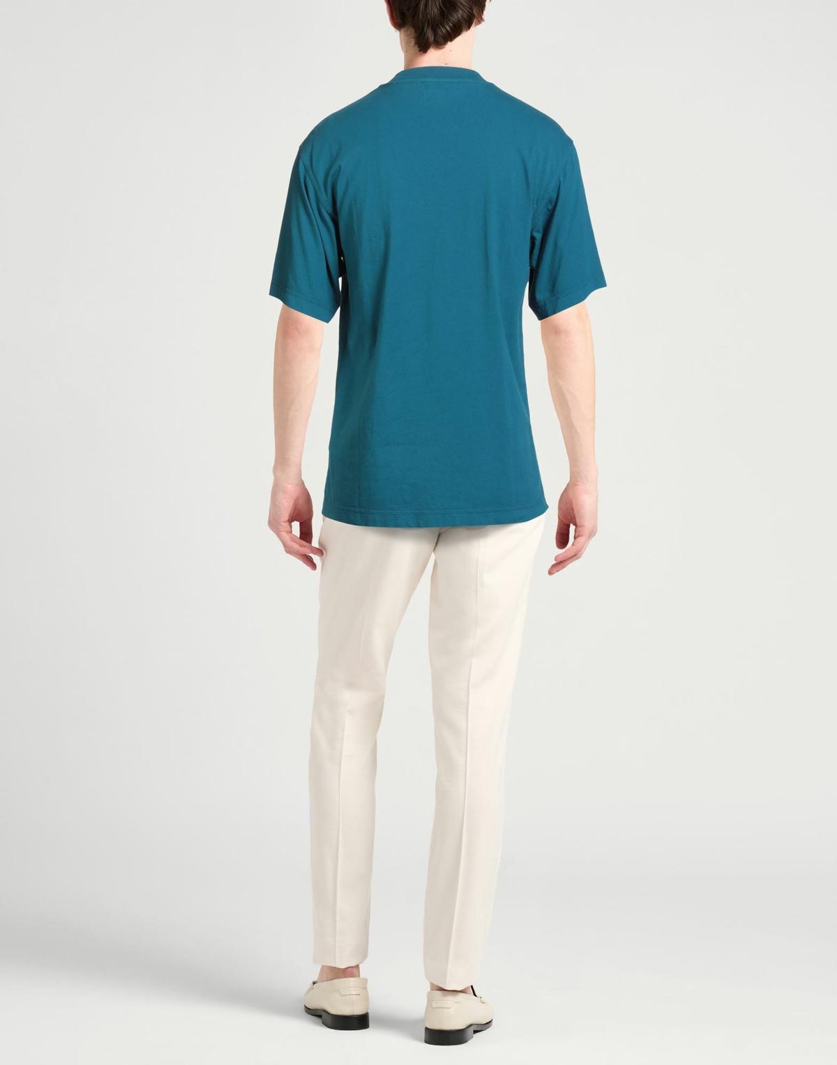 Burberry Mens T-shirt in Deep teal