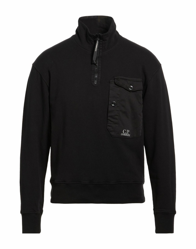 Photo: C. p. Company Mens Sweatshirt in Black