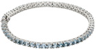 Hatton Labs Silver Marina Tennis Bracelet