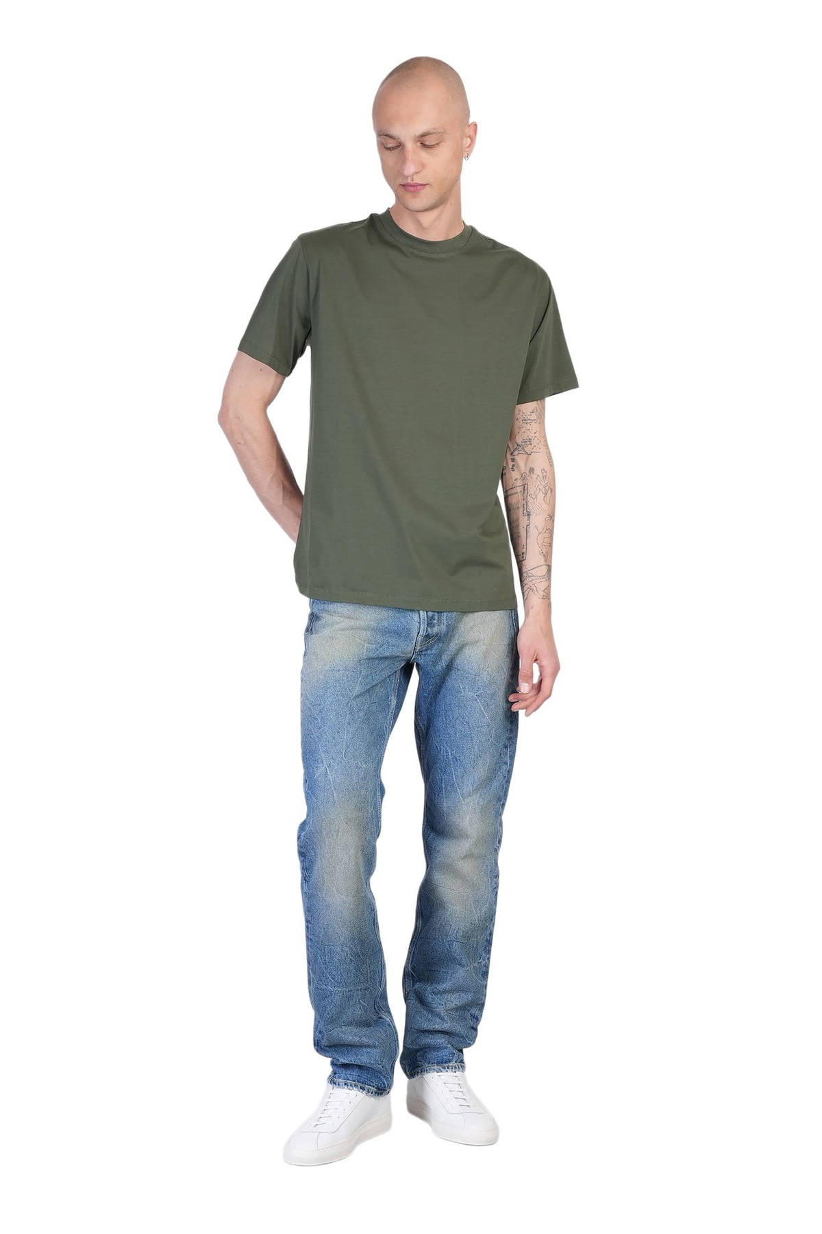 Salvatore Santoro T-shirt In Green Cotton