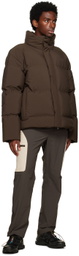 BLÆST Brown Stordal Down Jacket