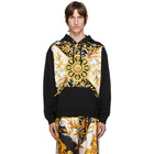 Versace Black Barocco Hoodie