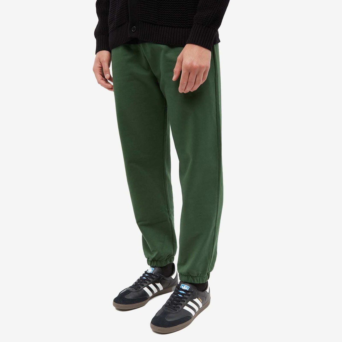 PACCBET Men's Logo Sweat Pants in Dark Green PACCBET