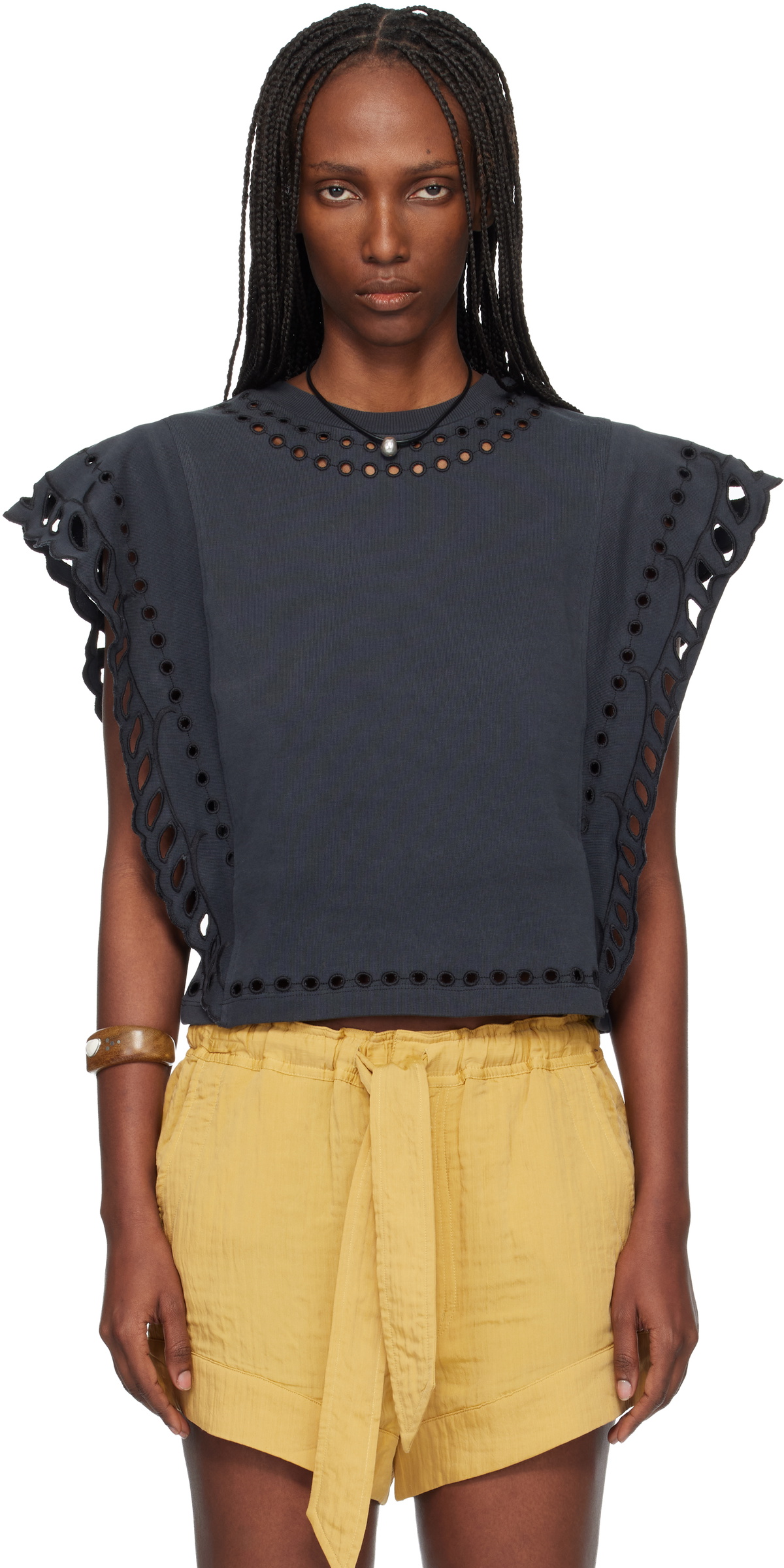 Isabel Marant Etoile Black Odyle T-shirt