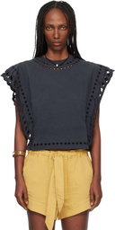 Isabel Marant Etoile Black Odyle T-shirt